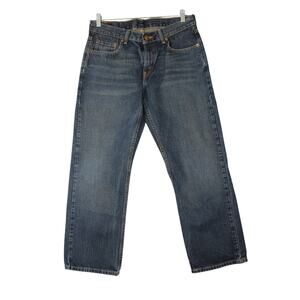Levis 514 Slim Straight Denim Jeans‎ Boys 12 Husky